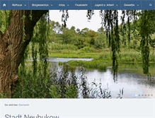 Tablet Screenshot of neubukow.de